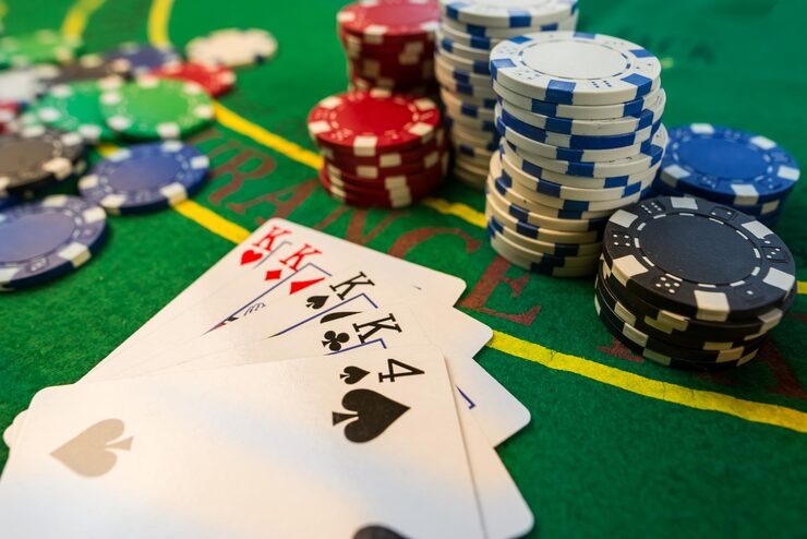 Live Sic Bo table with three dice displayed and betting layout visible
