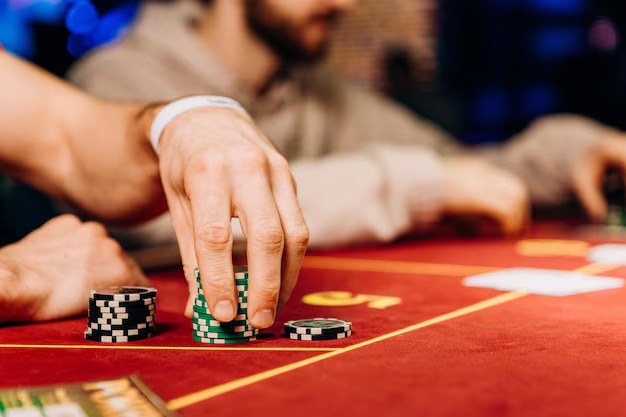 Live dealer studio with multiple blackjack and roulette tables operating simultaneously